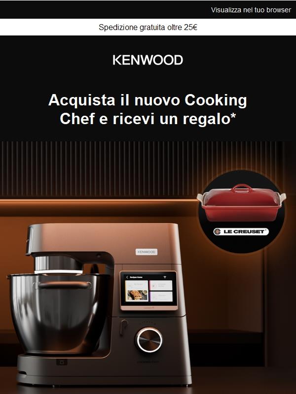 Acquista il nuovo Cooking Chef: un iconico regalo Le Creuset ti aspetta.