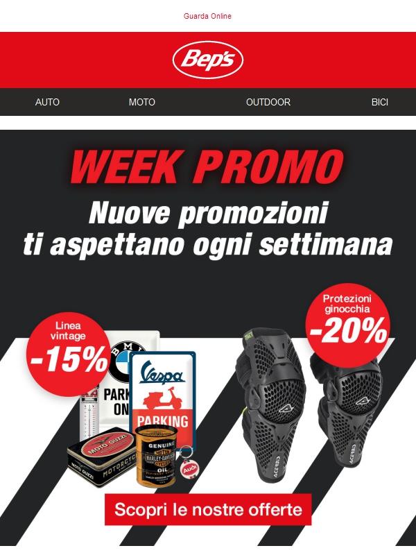 ⌛ La WEEK PROMO ti aspetta ma solo fino a Domenica