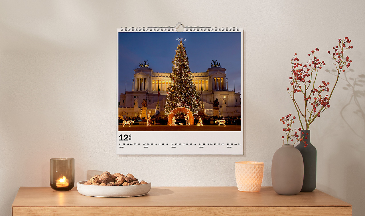 Calendario personalizzato 2026