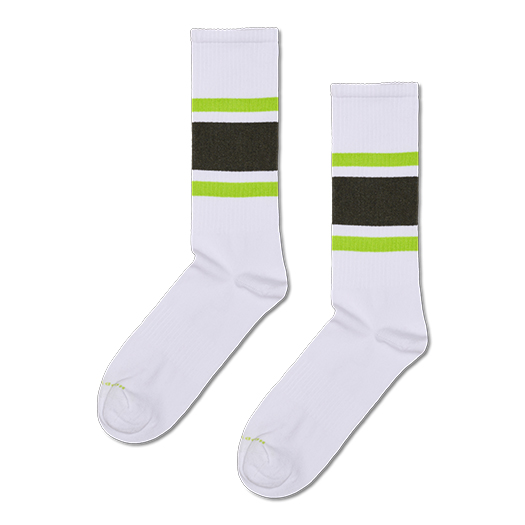Simple Stripe Sneaker Sock