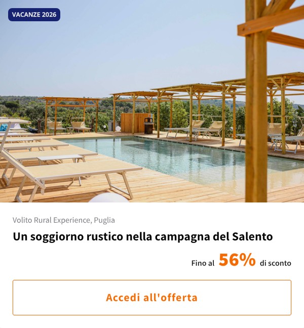 Un soggiorno rustico nella campagna del Salento
