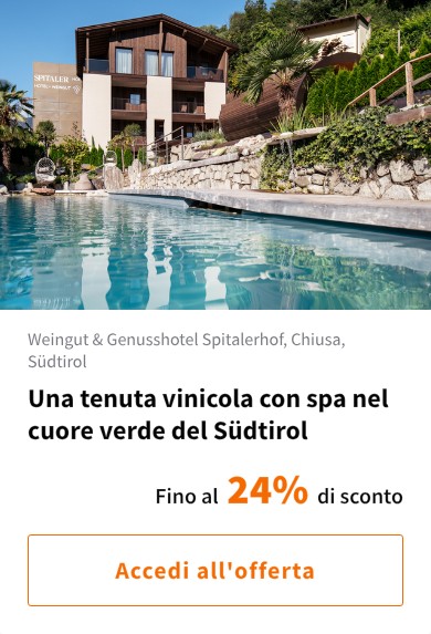 Una tenuta vinicola con spa nel cuore verde del Südtirol