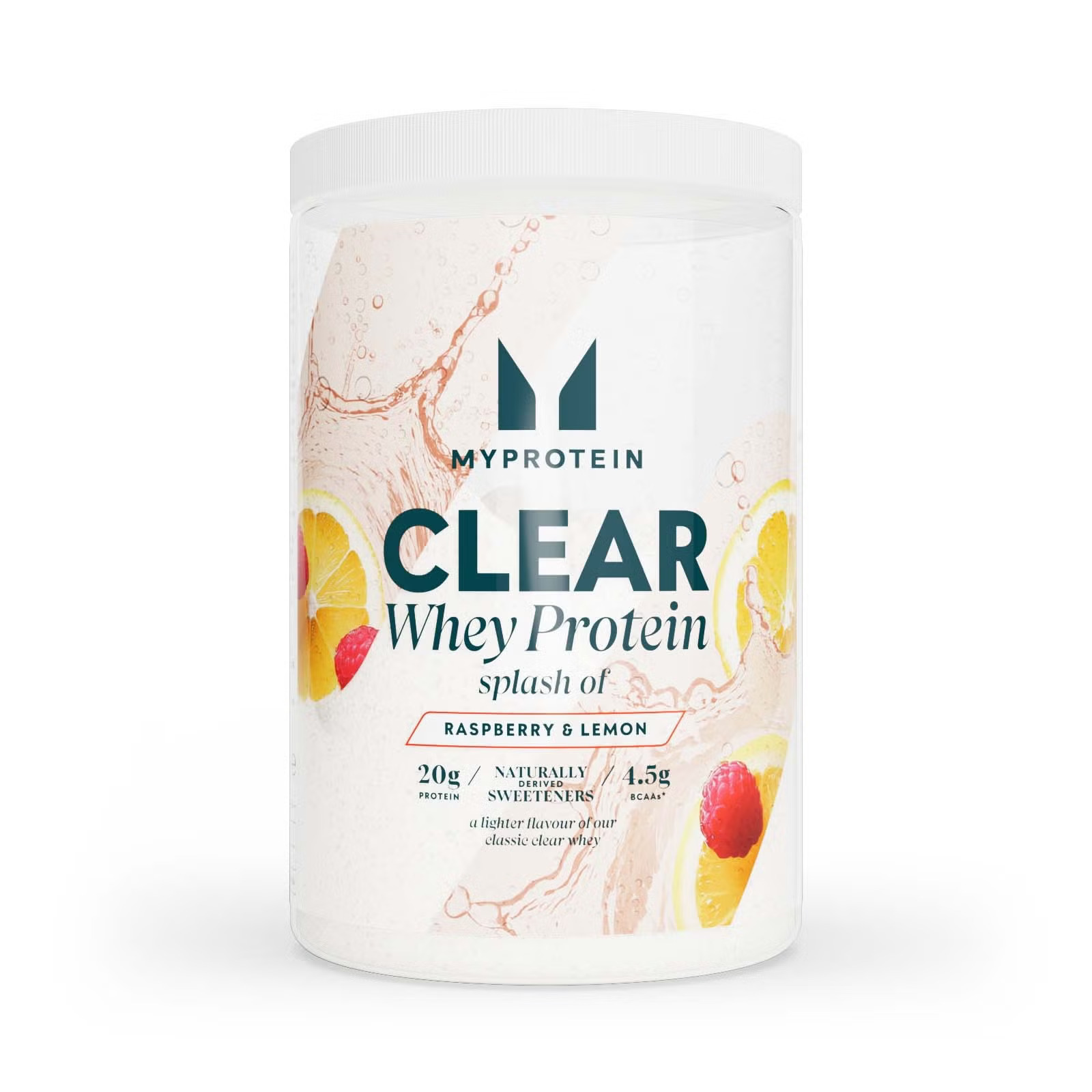 clear whey splash