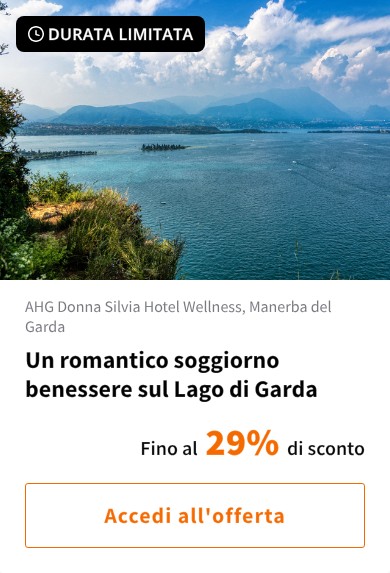 Un romantico soggiorno benessere sul Lago di Garda