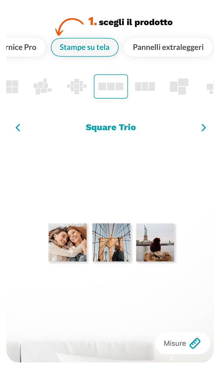 I 3 passaggi per ordinare