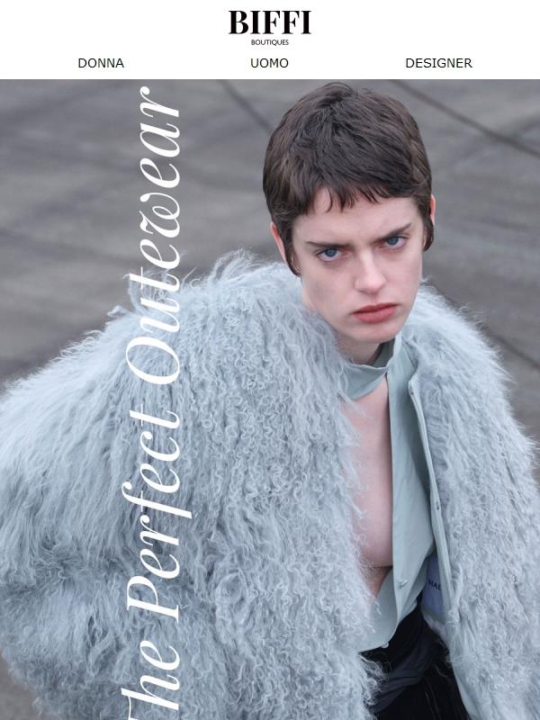 The Perfect Outewear su BIFFI.COM