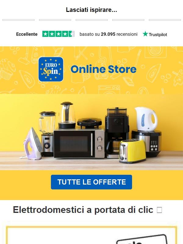 Friggitrice ad aria a soli 49,99€, Forno elettrico Multifunzione a 89,99€ e tanto altro su Eurospin!