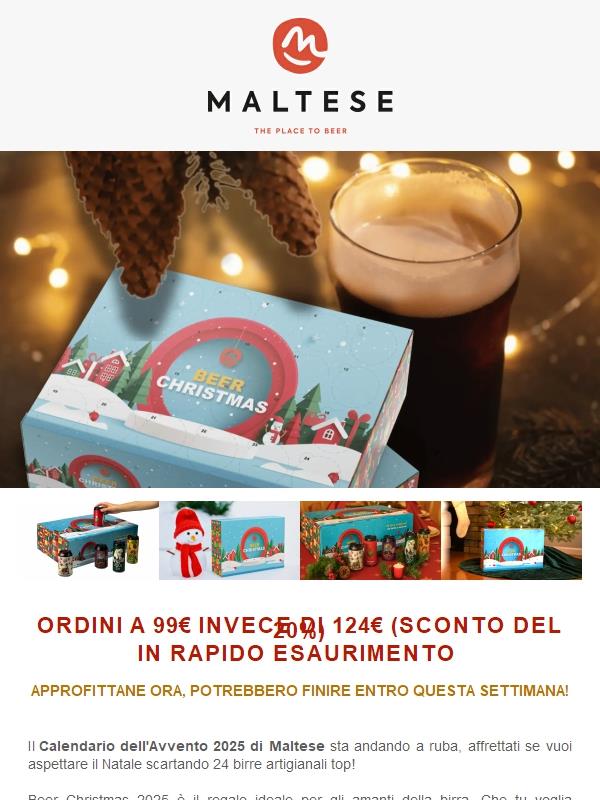 Beer Christmas 2025: preordina ora il calendario dell'Avvento!