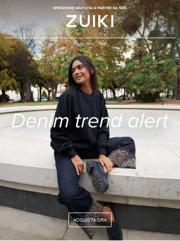 I nuovi jeans che faranno parlare 💬