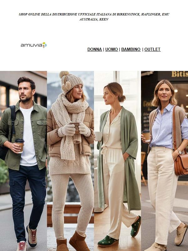Quattro stili, una sola libertà: camminare con Amuvia.