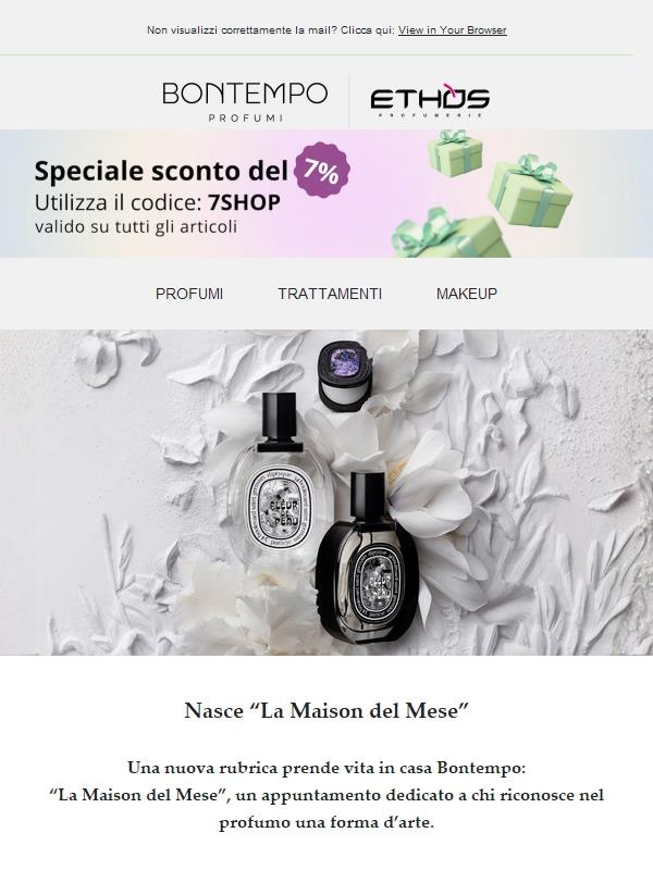 Scopri Diptyque: la poesia francese dei sensi ✨ e -7% su tutti i prodotti.