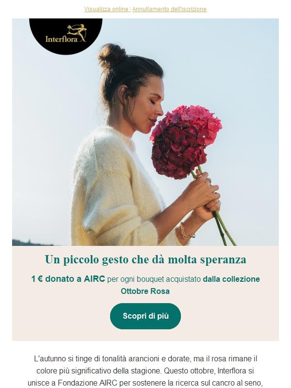 Un piccolo gesto che dà molta speranza