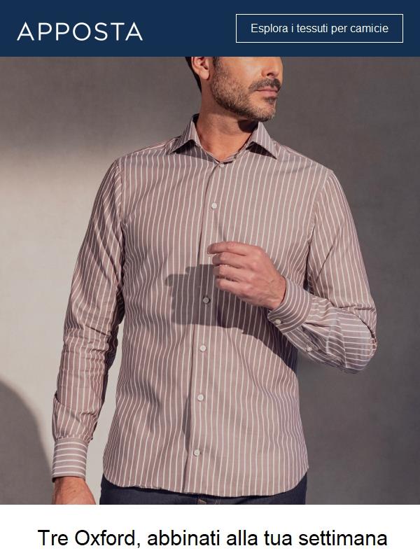 Tre Oxford, abbinati alla tua settimana