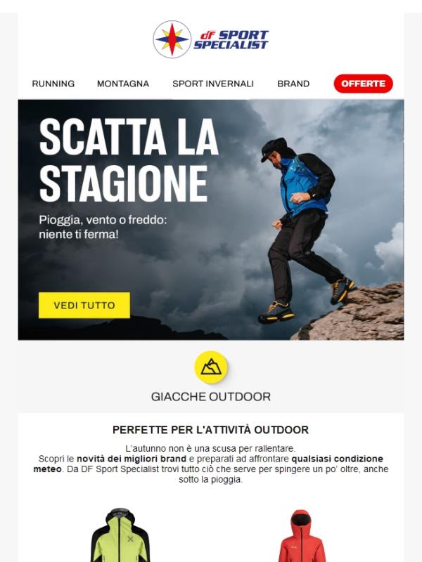 Affronta l'autunno da vero sportivo🍂