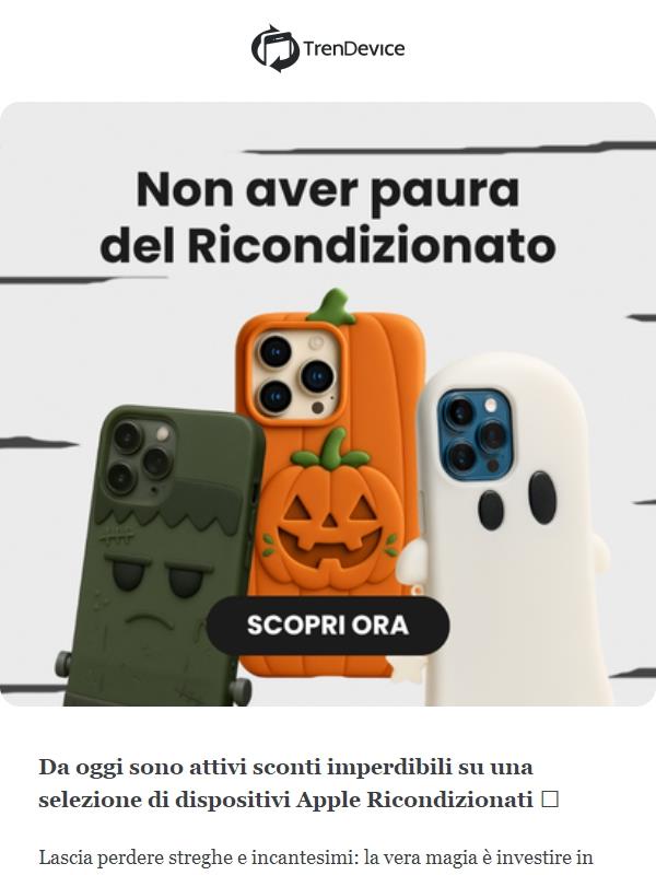 👻 Nessuna paura del Ricondizionato