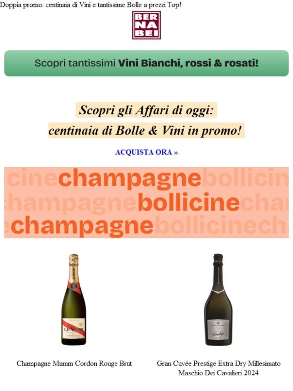 Champagne e Bollicine 🥂 Sconti frizzanti!