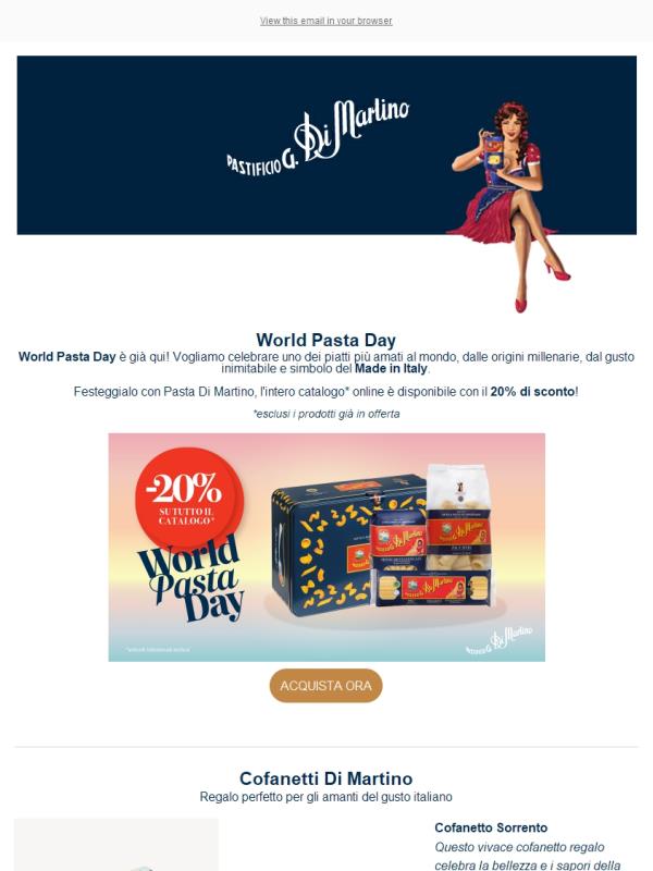 World Pasta Day è già qui  🍝💥