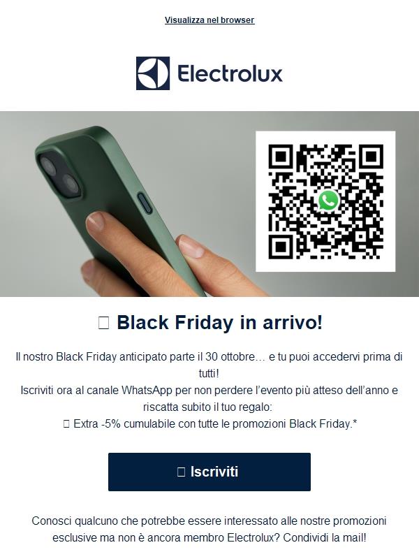 📣Accesso anticipato al Black Friday