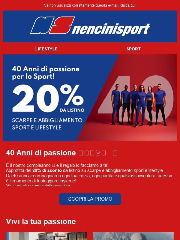40 Anni di passione!!! 🤿🚴🏻♀️⚽
