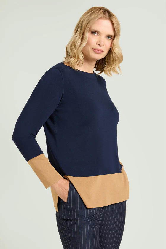 MAGLIA COLOR BLOCK