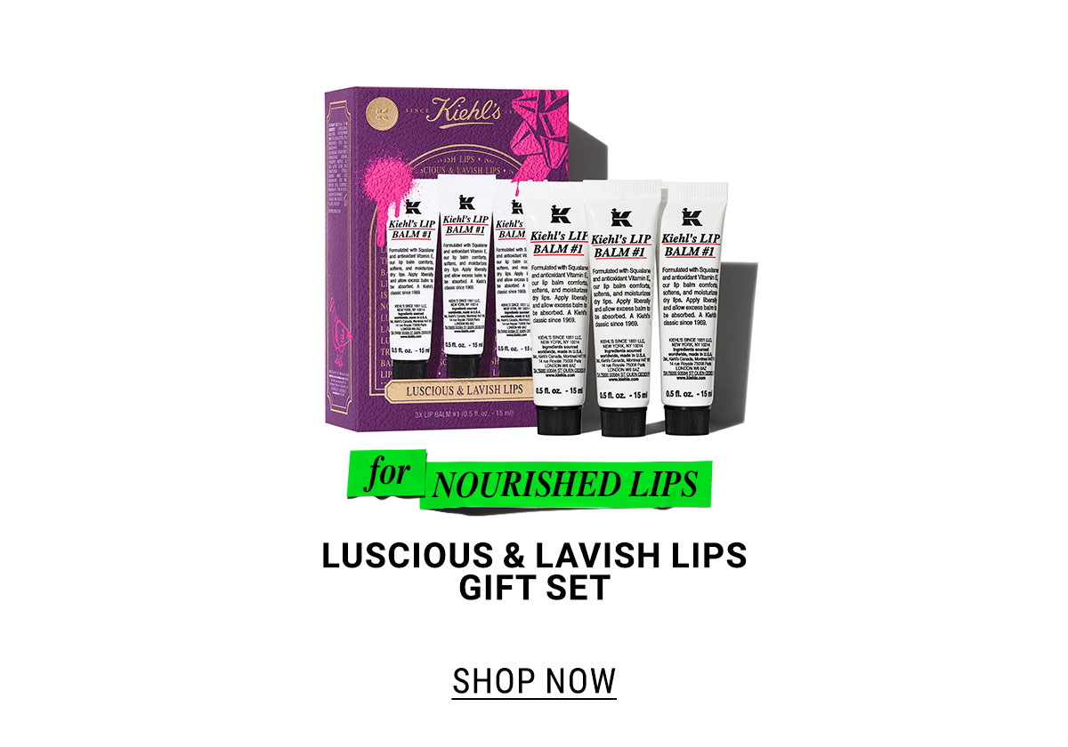 LUSCIOUS & LAVISH LIPS GIFT SET