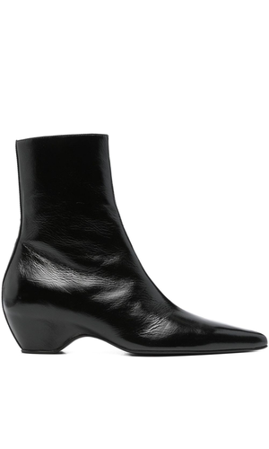 Leather boots
