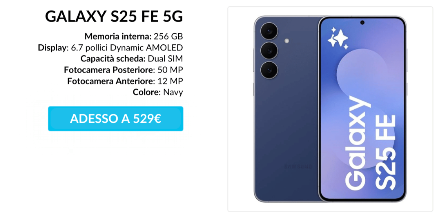 Galaxy S25 FE 5G | Phoneclick