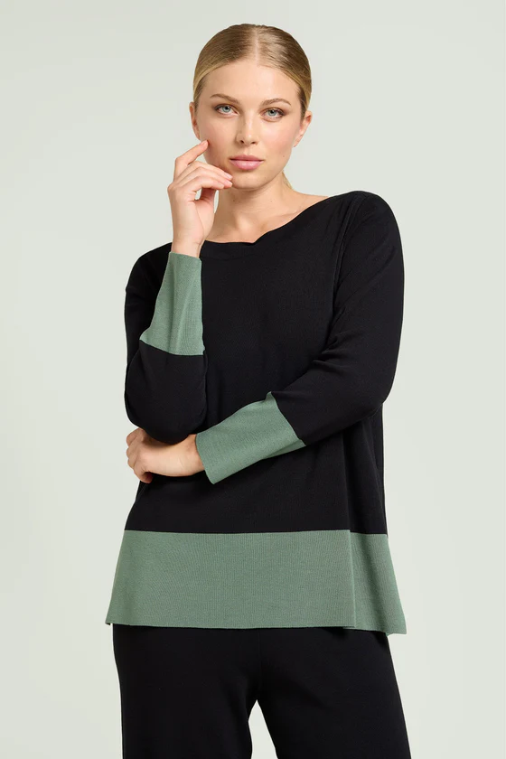 MAGLIA COLOR BLOCK