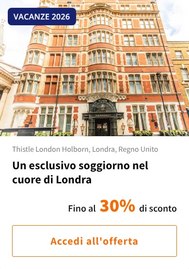 Un esclusivo soggiorno nel cuore di Londra