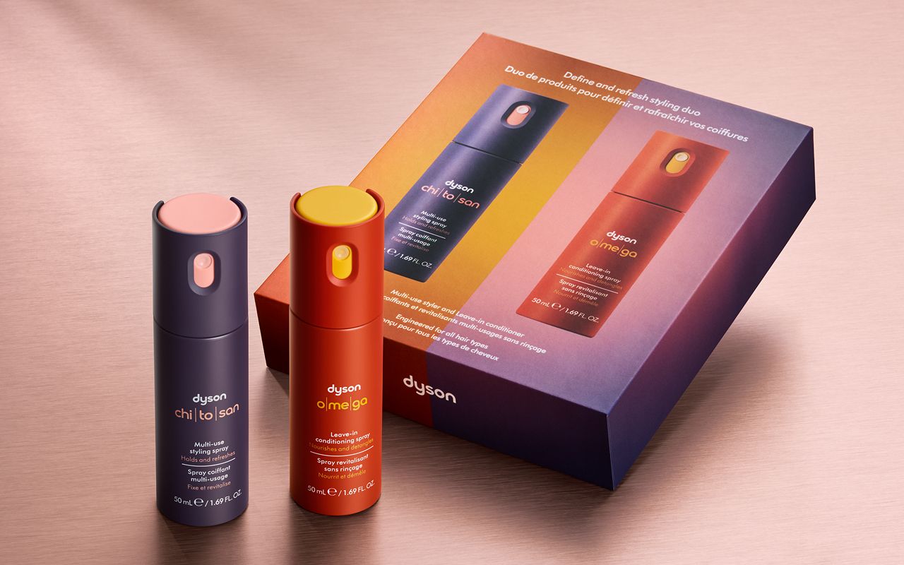 Set regalo doppio di Dyson per definire e ritoccare lo styling.