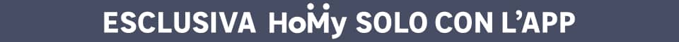 esclusiva Homy solo con APP