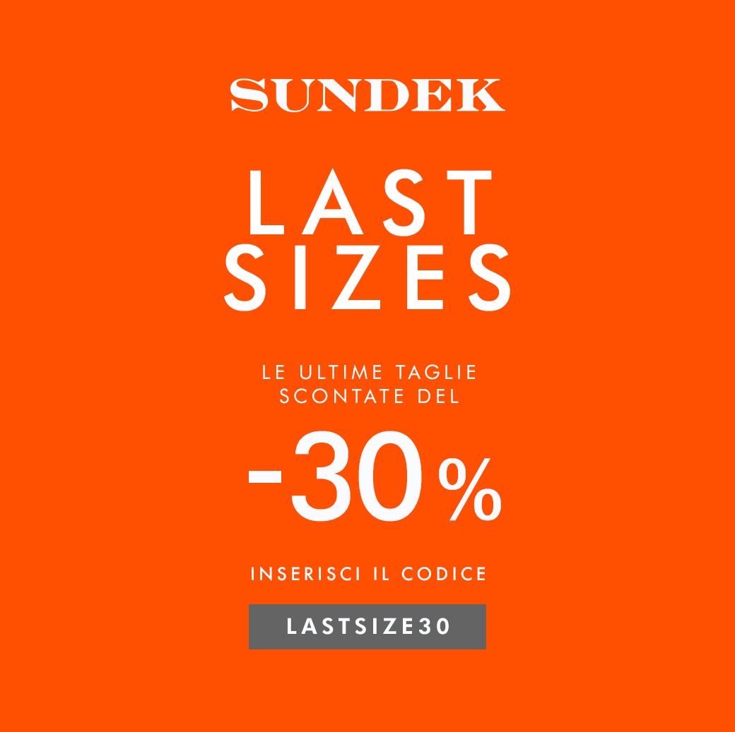 SUNDEK Last Sizes