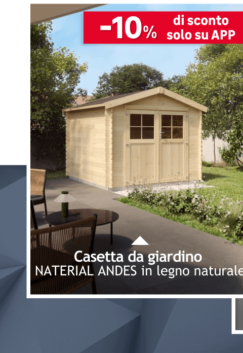 casetta giardino naterial andes