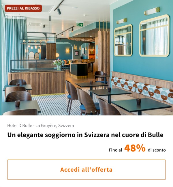 Un elegante soggiorno in Svizzera nel cuore di Bulle