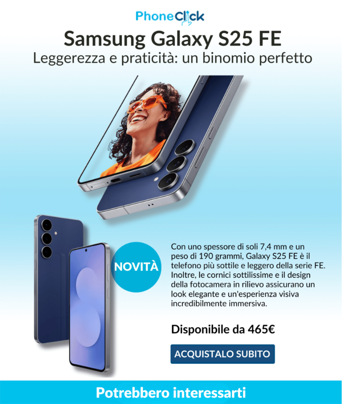 Samsung Galaxy S25 FE | Phoneclick