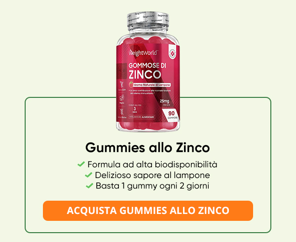 Gummies allo Zinco