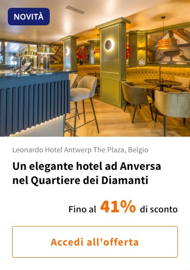 Un elegante hotel ad Anversa nel Quartiere dei Diamanti