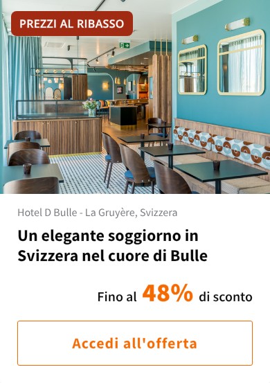Un elegante soggiorno in Svizzera nel cuore di Bulle