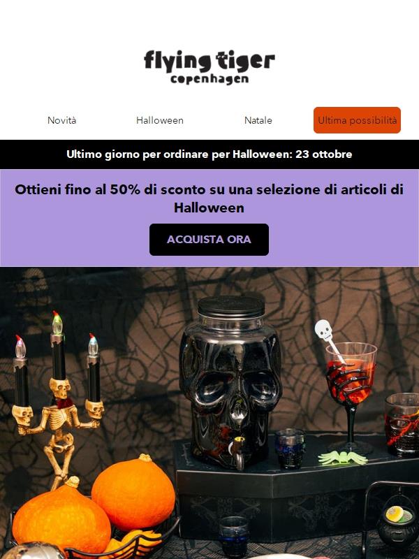 Ultima occasione per ordinare i tuoi preferiti di Halloween 👻🚨