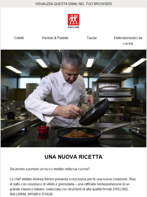 Scarica gratis la ricetta stellata di Andrea Berton
