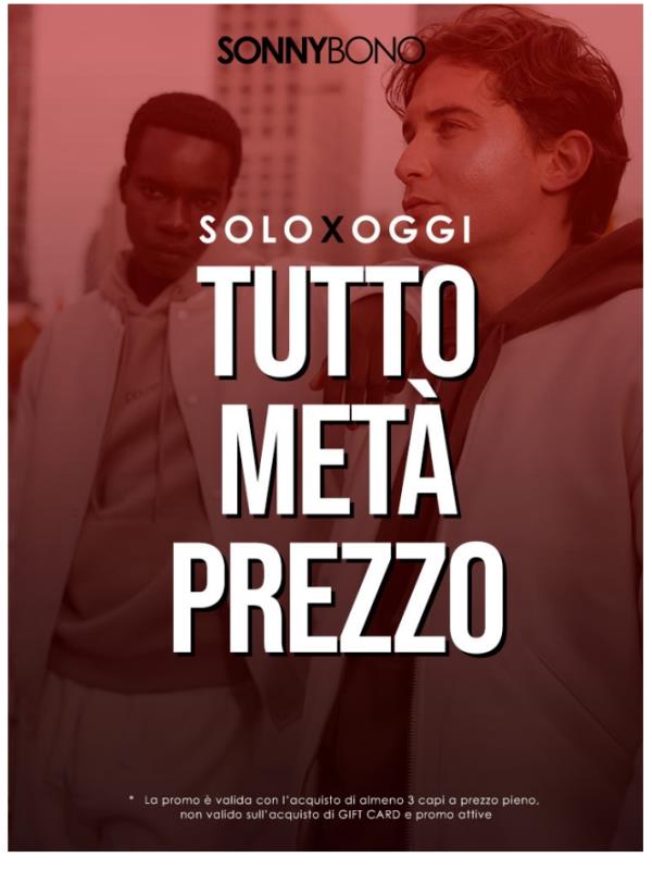 💥META' PREZZO SU TUTTO!!💥