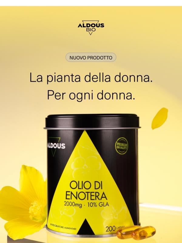 Novità! Olio di Onotera ✨ Fiorisci in ogni ciclo