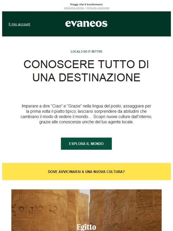 Avvicinati a una nuova cultura