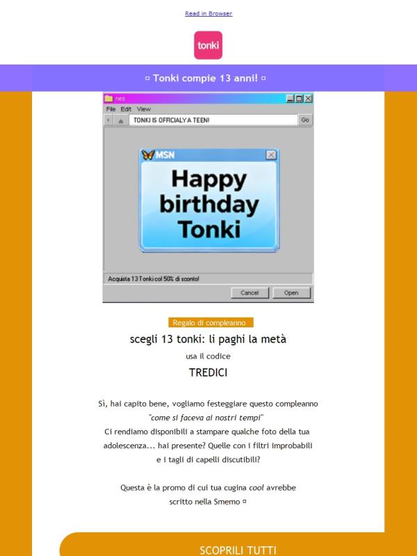 Stai festeggiando con noi? 🥂🎈