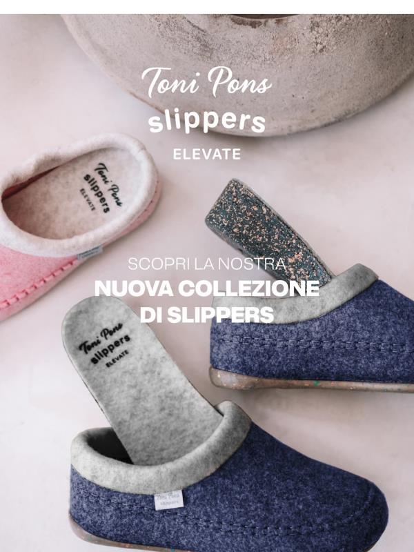 ELEVATE | Scopri la nostra nuova collezione di slippers con un tocco di altezza 🏠