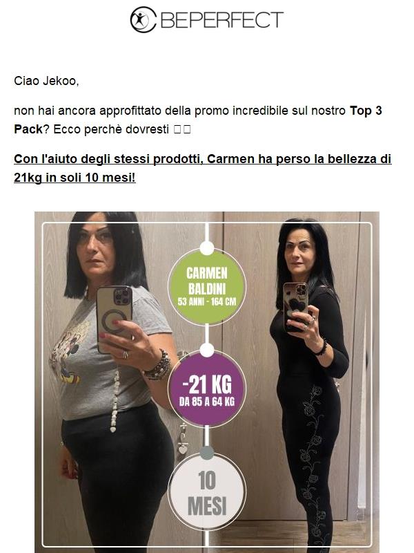 🏆 21kg persi con Top 3 Pack!