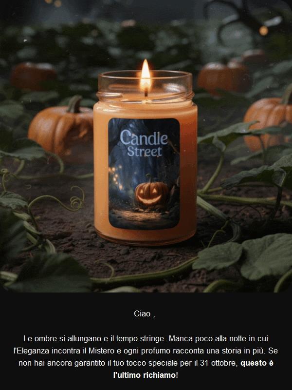 🎃 Solo 48h! Assicurati l'Atmosfera Horror per Halloween