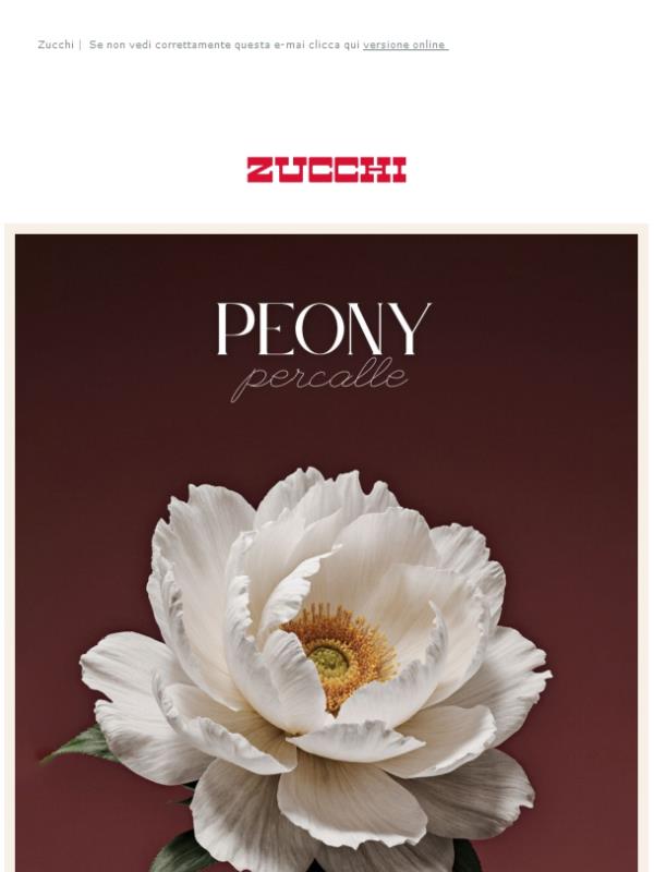 Autunno in fiore con la nuova trapunta Peony