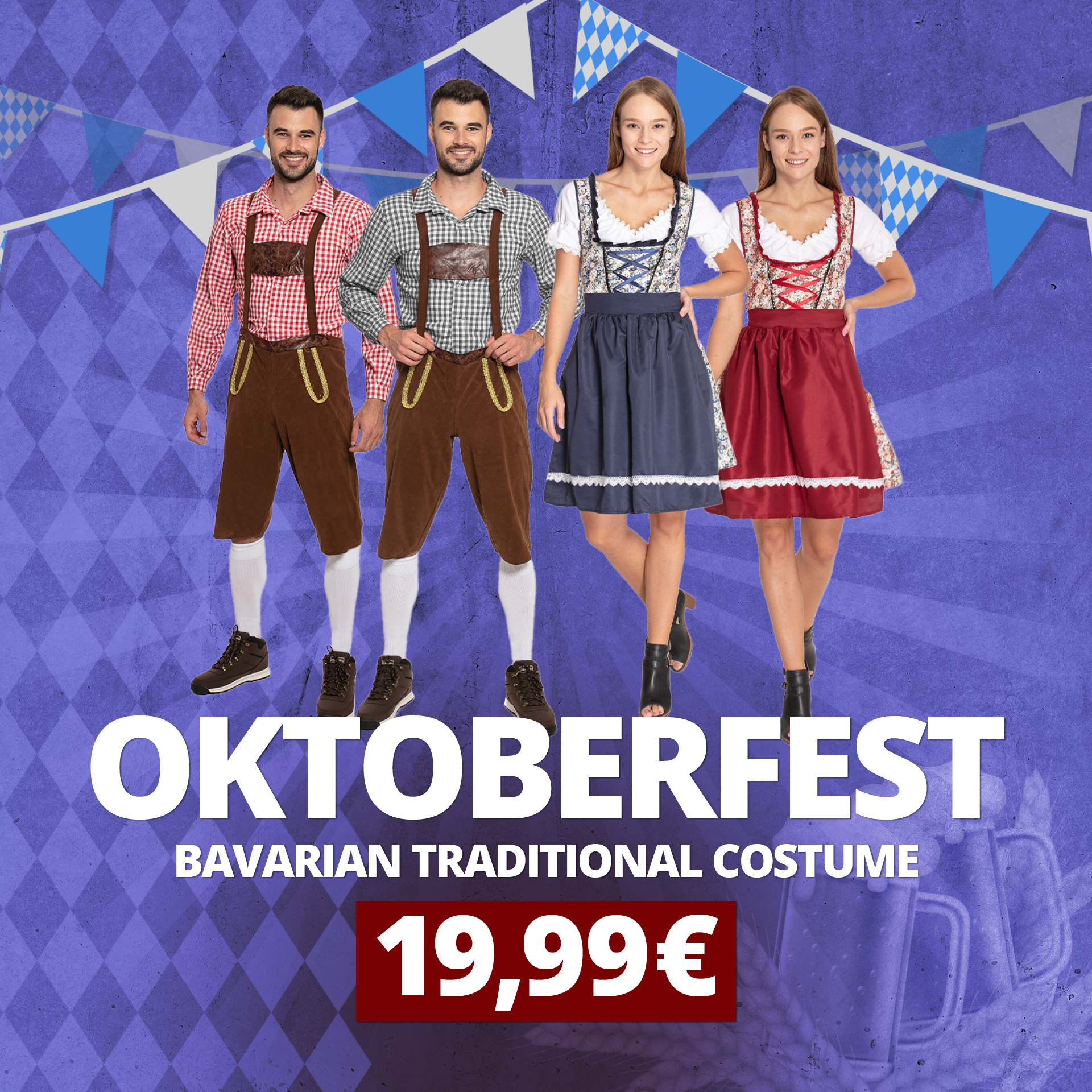 set di costumi tradizionali uomo costume dell oktoberfest miesepeter