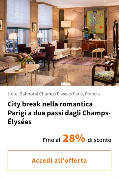 City break nella romantica Parigi a due passi dagli Champs-Élysées